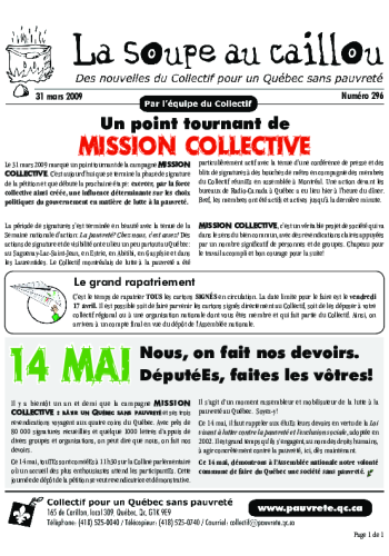 Un point tournant
